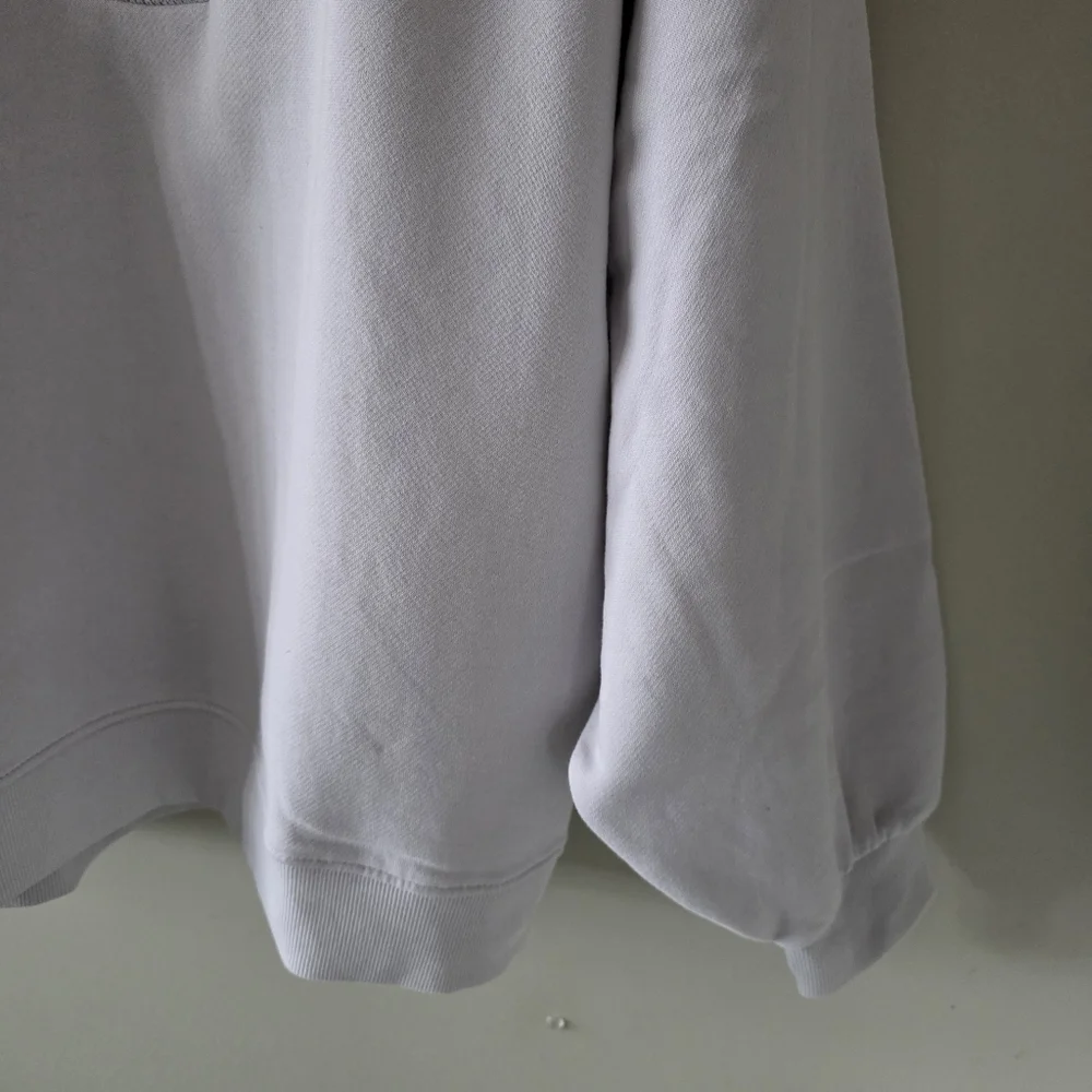 NWOT Zara M 90s Modern Preppy Elevated Loungewear Normcore Collar Knit Sweater - Picture 11 of 15